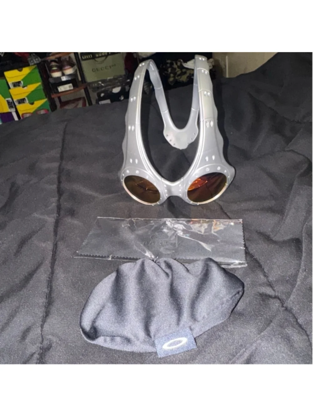 Oakley “Over The Top” OTT in Full Metal Jacket Silver